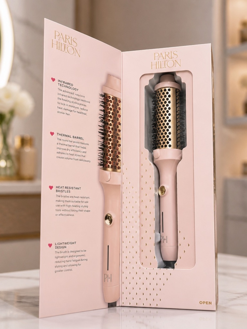 Paris Hilton Pink Hair Beauty Accessory New - Picture 2 of 4